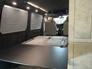 VW T5/T6 California conversions Multiflexboard. Consoles with struts and board.