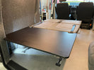 VW T5/T6 California conversions Multiflexboard. Consoles with struts and board.